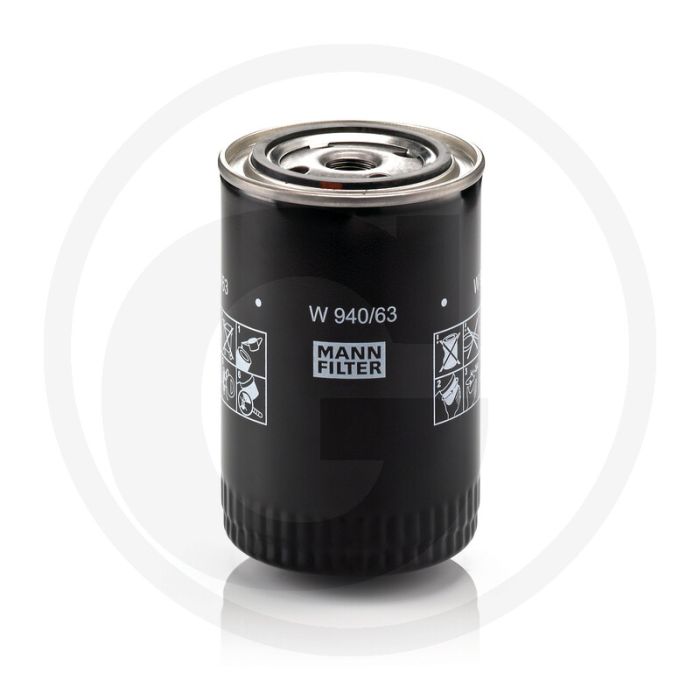 MANN FILTER Motoroliefilter W940/63 3/4"-16 UNF 143mm