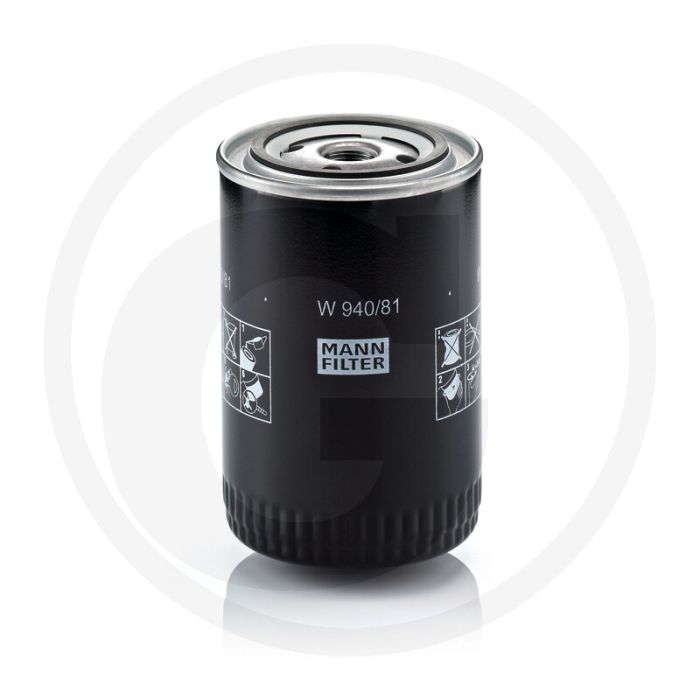 MANN FILTER Motoroliefilter W940/81 3/4"-16 UNF