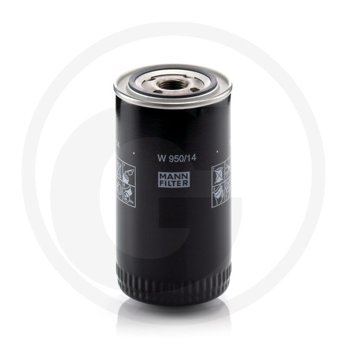 MANN FILTER Motoroliefilter W950/14 1-12 UNF Hoogte 177 mm