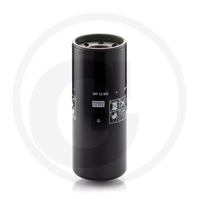 MANN FILTER Motoroliefilter WP12300 Hoogte 294 mm Draad 2 1/4-12 UN