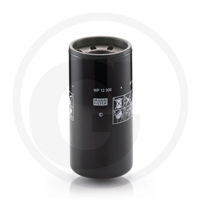 MANN FILTER Motoroliefilter WP12308 2 1/4-12 UNS 238mm