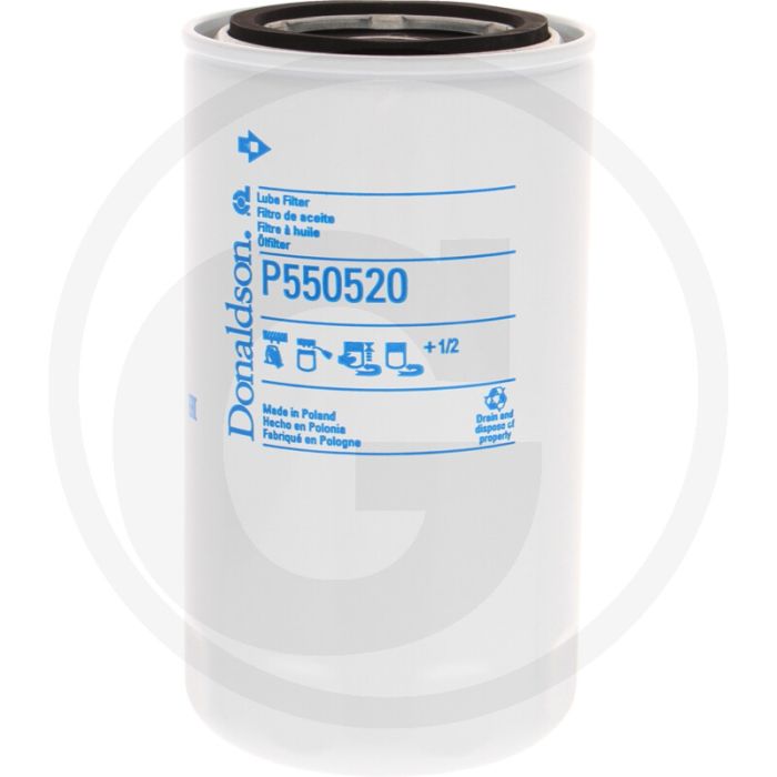 Donaldson Schmierölfilter M27x2 93mm Ø 175mm Hoog voor Iveco Crossway