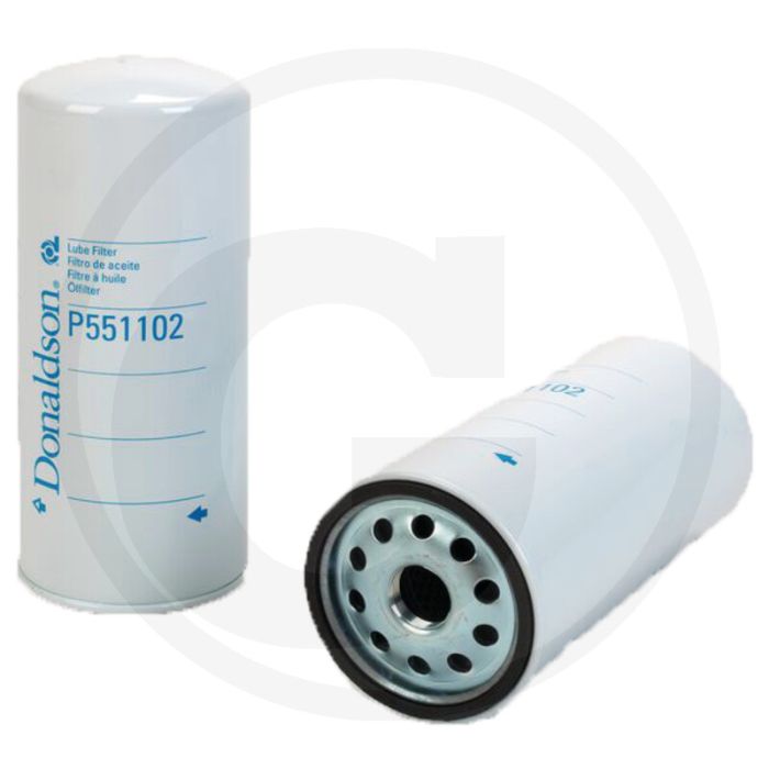Donaldson Smeeroliefilter Opschroeven 1 1/8"-16 UN Hoogte 256mm P551102