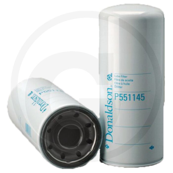 Donaldson Smeeroliefilter P551145 Opschroeven 1 3/4"-12 UN Ø118mm Hoogte 286mm