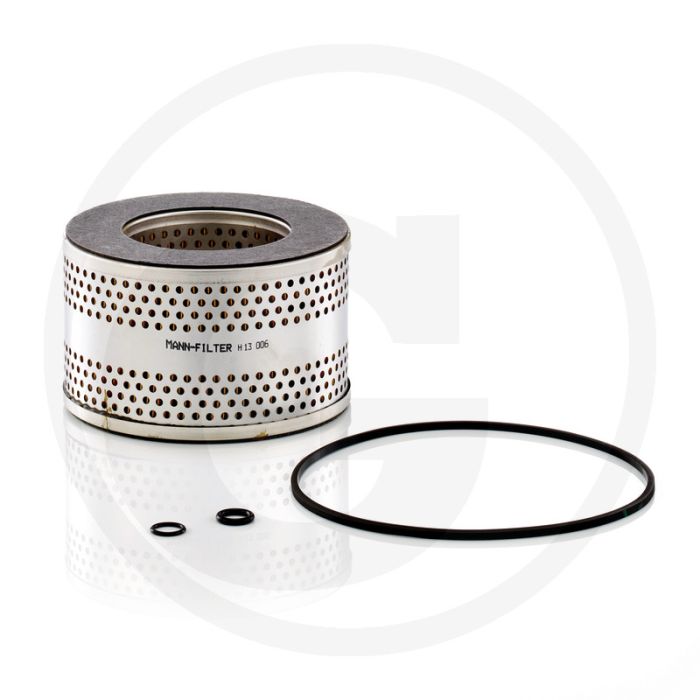 MANN FILTER Hydrauliekfilters H13006X Met afdichting voor Case IH DT436/DT466/D358