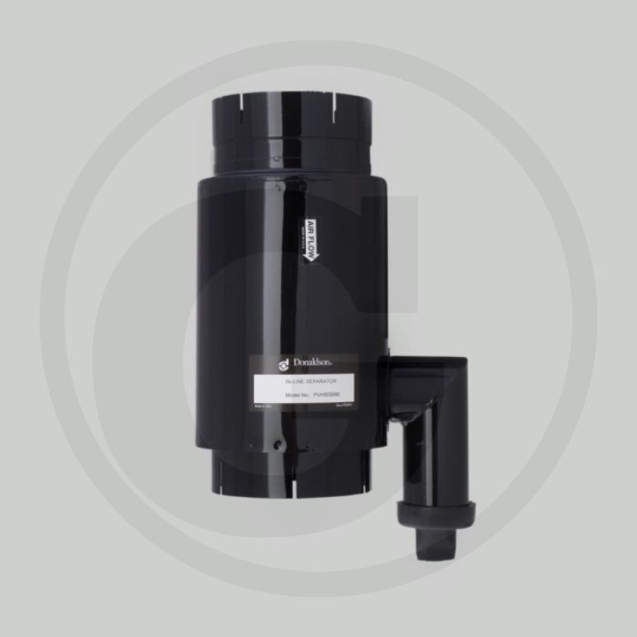 Donaldson In-line Verticaal 438mm Ø217mm Debiet 31,1 m³/min