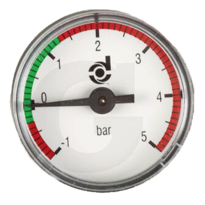 Donaldson Manometer Werkdruk -1 tot 5 bar, 1/8 BSP