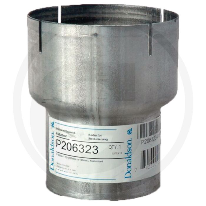 Donaldson Verloopstuk P206323 ID-OD Ø101/127 mm Lengte 152 mm