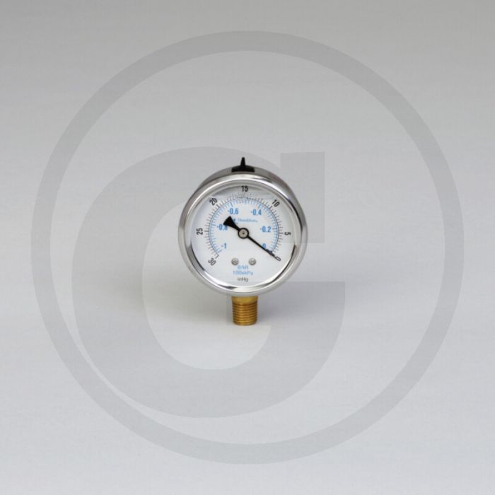 Donaldson Manometer 0-30 In.Hg, 1/4 NPT, Ø71mm