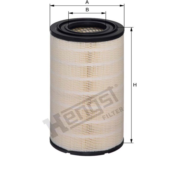 Hengst Luchtfilter (passende luchtfilter binnen E1824LS)
