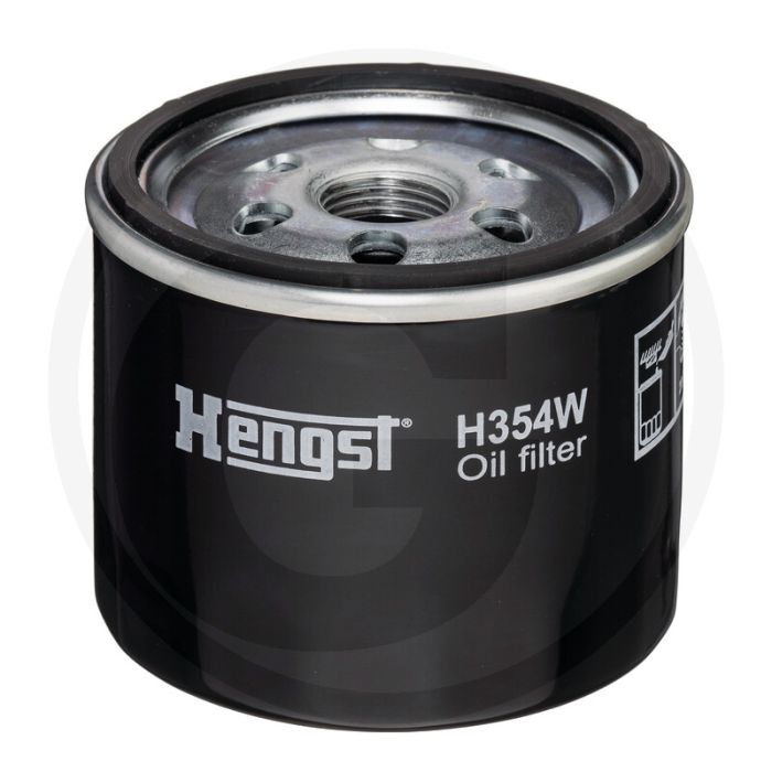 Hengst Motoroliefilter H354W | Draad 1-12 UNF | Hoogte 100 mm