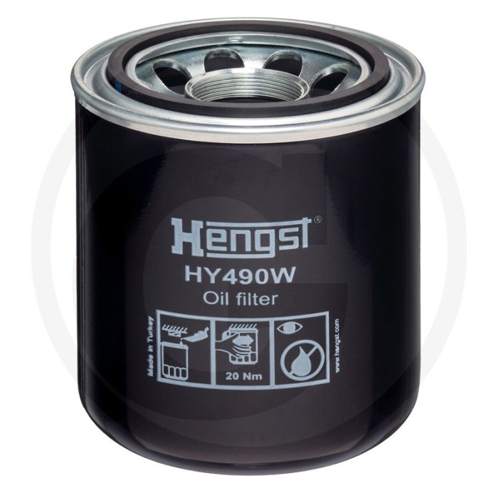 Hengst Motoroliefilter HY490W 3/4-16 UNF