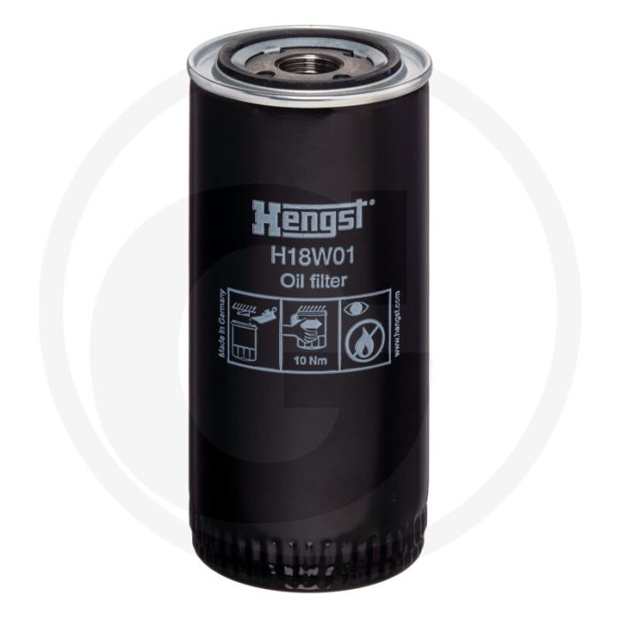 Hengst Motoroliefilter H18W01 1-12 UNF 210,5mm