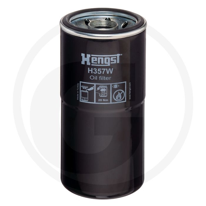 Hengst Motoroliefilter H357W 1½-12U 250mm