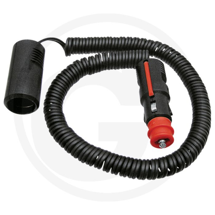 Spiraalkabelverlenging (6 - 24 volt)