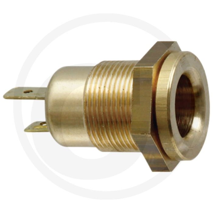 Stekkerdoos 2-polig DIN ISO 4165 6-24V 8A