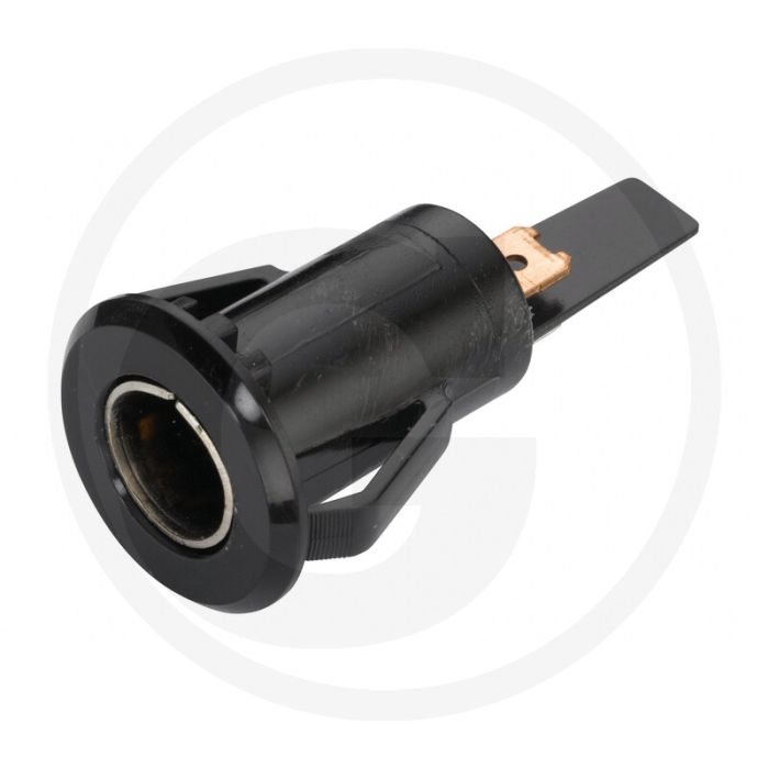 HELLA Stekkerdoos 2-polig ISO 4165 kunststof inbouw Ø23mm 8A 24V