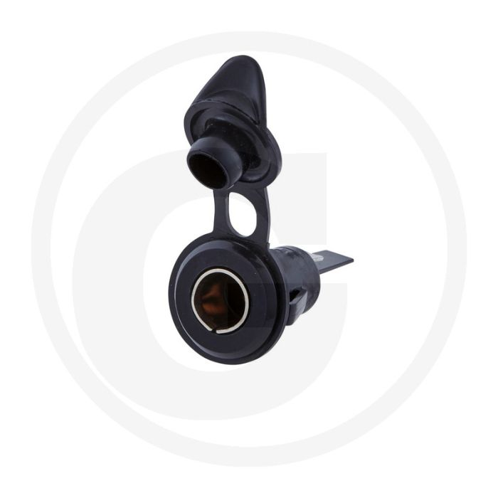 HELLA Stekkerdoos 2-polig ISO 4165 kunststof inbouw Ø23mm 8A 24V