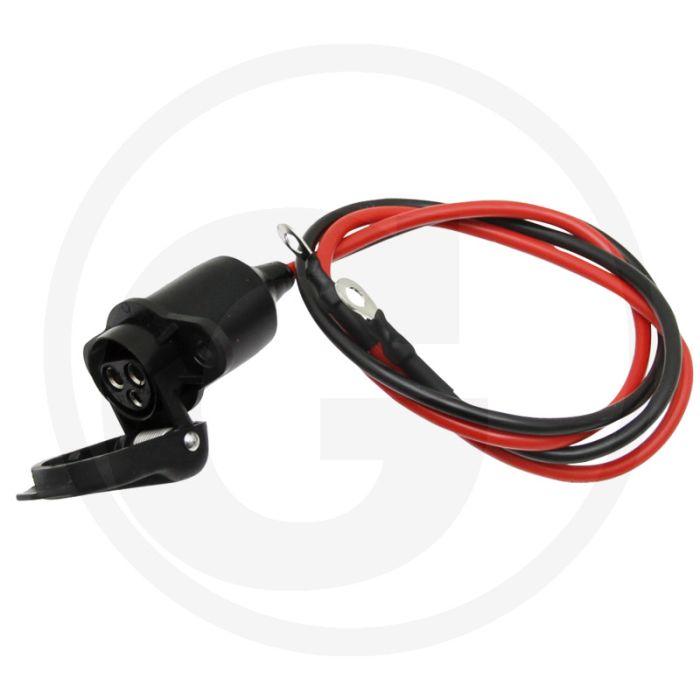 Stekkerdoos 3-polig IP54 25A 6-24V