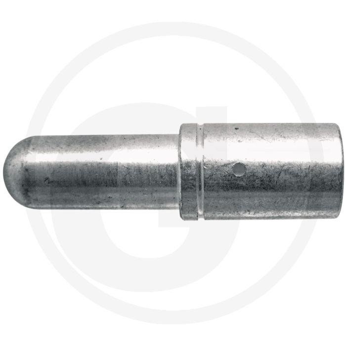 Stift Ø9,5mm 50mm² Verzilverd