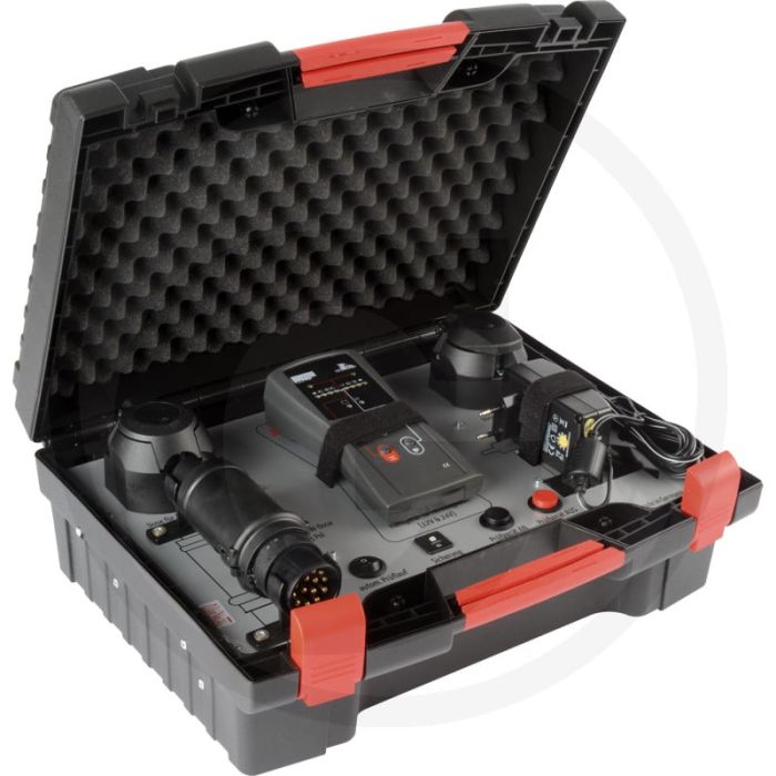 Aanhanger testkoffer (12 V, 7-pol. / 13-pol.)