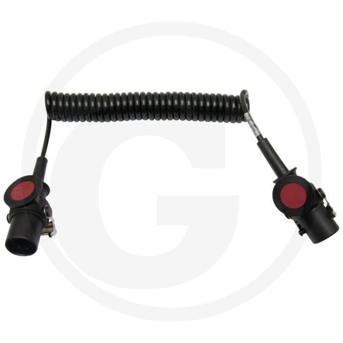 Spiraalkabel ("Super - Flex" aansluitkabel voor opleggers (5-polig))