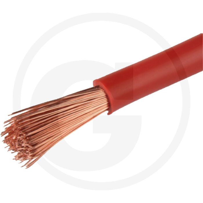 Herth & Buss 25 meter kunststof kabel (rood; 1x 35,0 mm²; 25 meter)