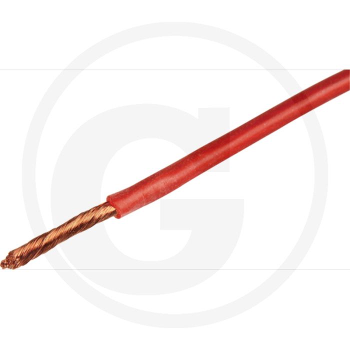 Elektrokabel 1,5mm² Rood Siliconen 1-aderig