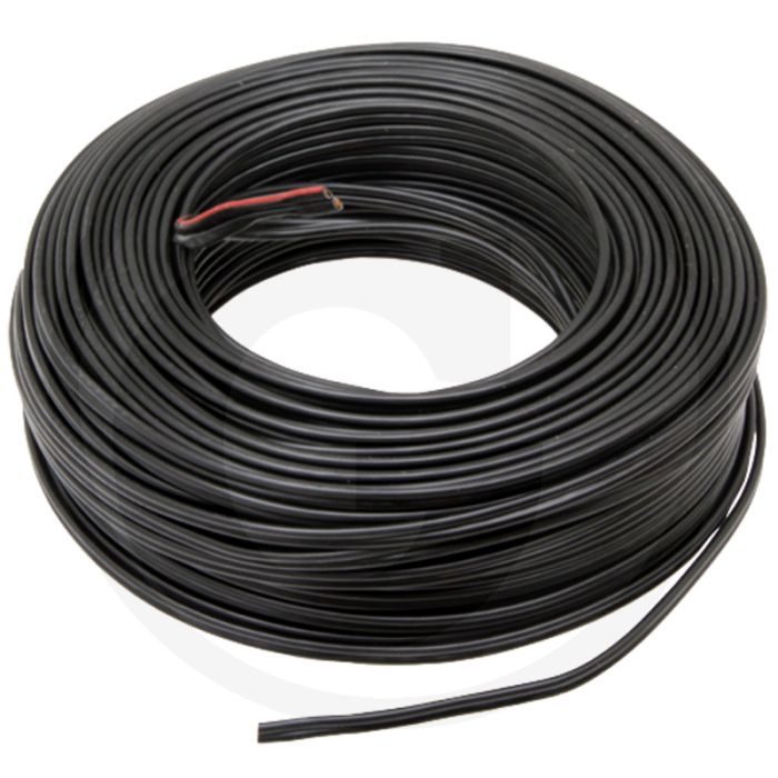 Luidsprekerkabel 2x2,5mm² rood/zwart 50m rol