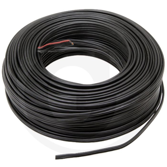 Luidsprekerkabel 2x0,75mm² Zwart/Rood 50m Rol