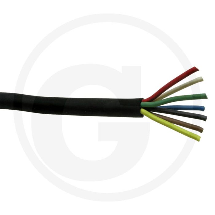 VPE 50 kabel 3x1,5mm² 50m zwart rubber mantel