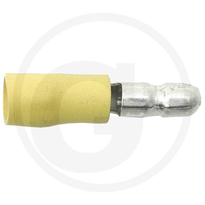 Penstekkers (geel, Ø: 5 mm, voor kabels van 4 - 6 mm²)