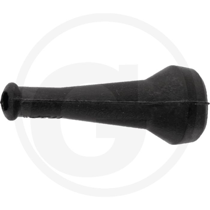 Beschermkap Zwart Ø5mm PVC 54x16mm