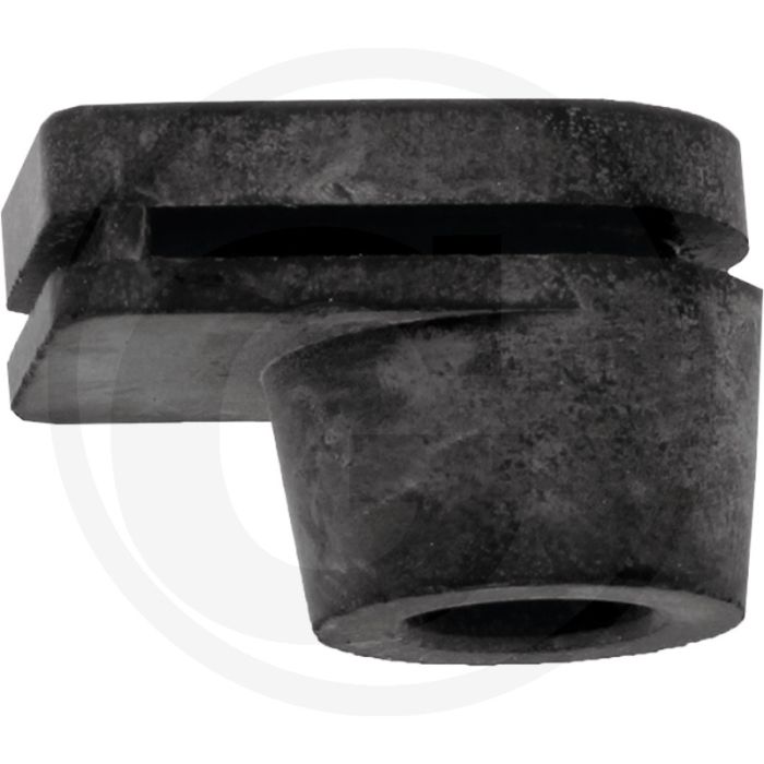 Tule Ø10 mm zacht-PVC zwart