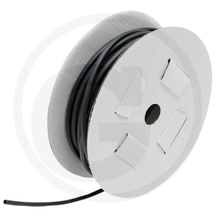 Krimpkous Zwart 3,2mm 2:1 Dunwandig 10m Rol