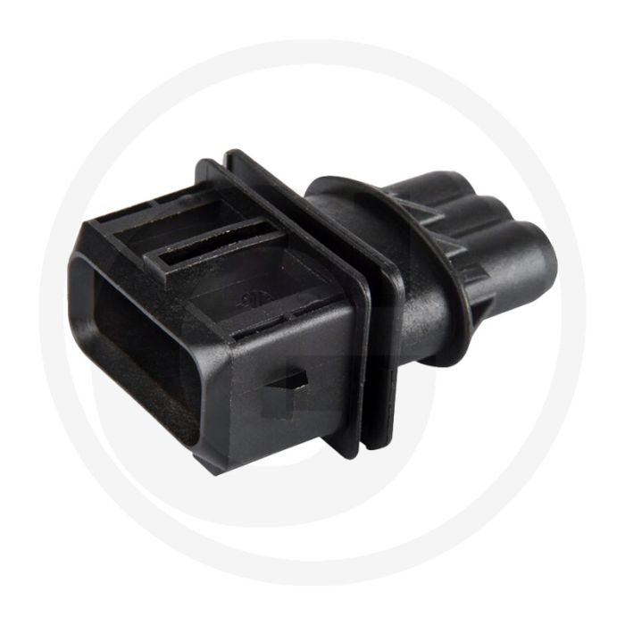 Herth & Buss VPE10 Steckgehäuse 3-polig PA -40°C/+120°C
