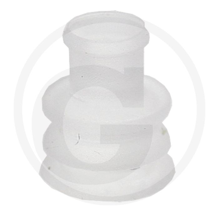Herth & Buss VE50 Afdichtings-/beschermingsplug MVQ siliconen, blinde plug transparant, 1.0-2.5mm²