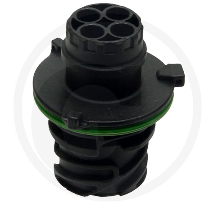 Stekkerhuis 2-polig 2,5mm IP69K DIN72585 Tot 48V