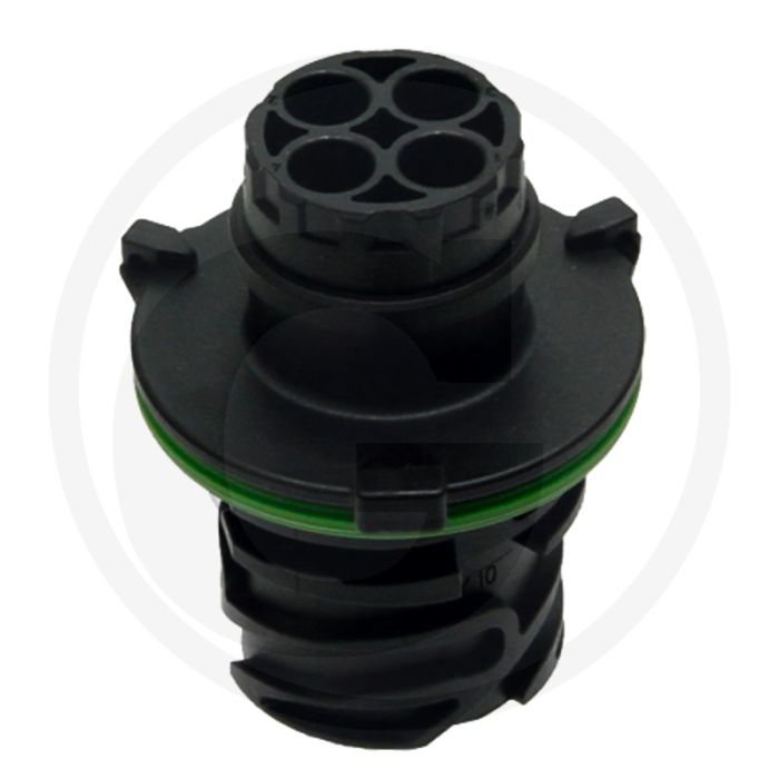 Stekkerhuis 3-polig 2,5 mm IP69K tot 48V DIN 72585