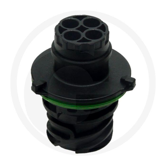 Stekkerhuis 4-polig 2,5 mm IP69K DIN 72585 Tot 48V