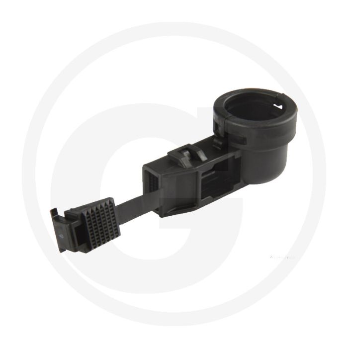 Schroefaansluiting 90° gebogen, waterdicht AMP rondestekker connector