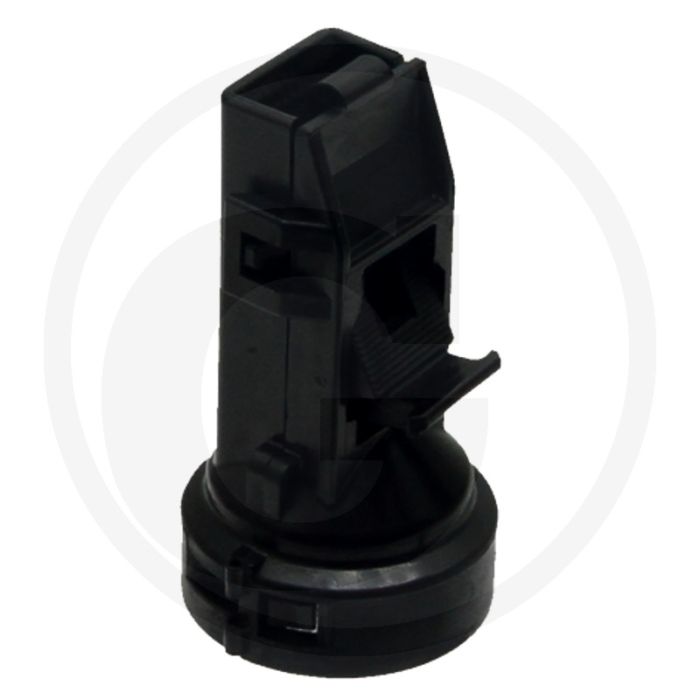 Schroefaansluiting 180° recht, waterdicht AMP rondestekker connector