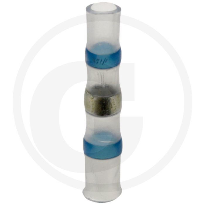 Krimp-soldeerverbindingen blauw 1,0-3,0 mm² transparant waterdicht