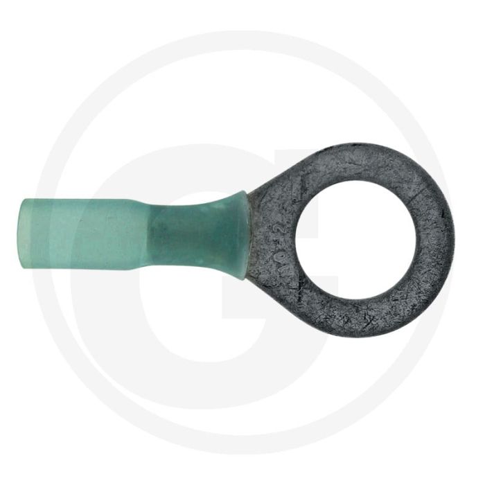 Oogkabelschoentjes 1,5-2,5 mm² Ø6 Blauw Gedeeltelijk geïsoleerd DIN 46234