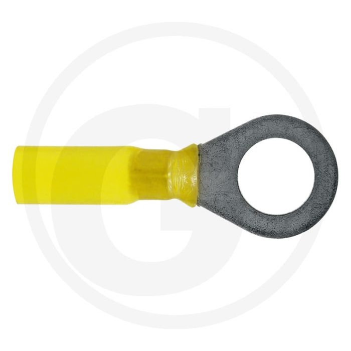Oogkabelschoentjes 3-6mm² Geel Ø6mm
