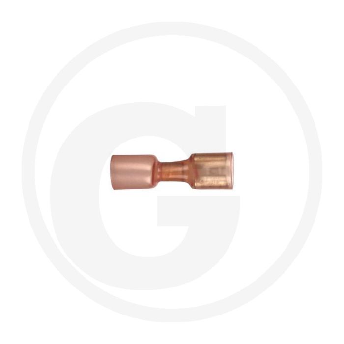 Vlakstekkerhulzen 0,5-1,5mm² Rood 6,3mm