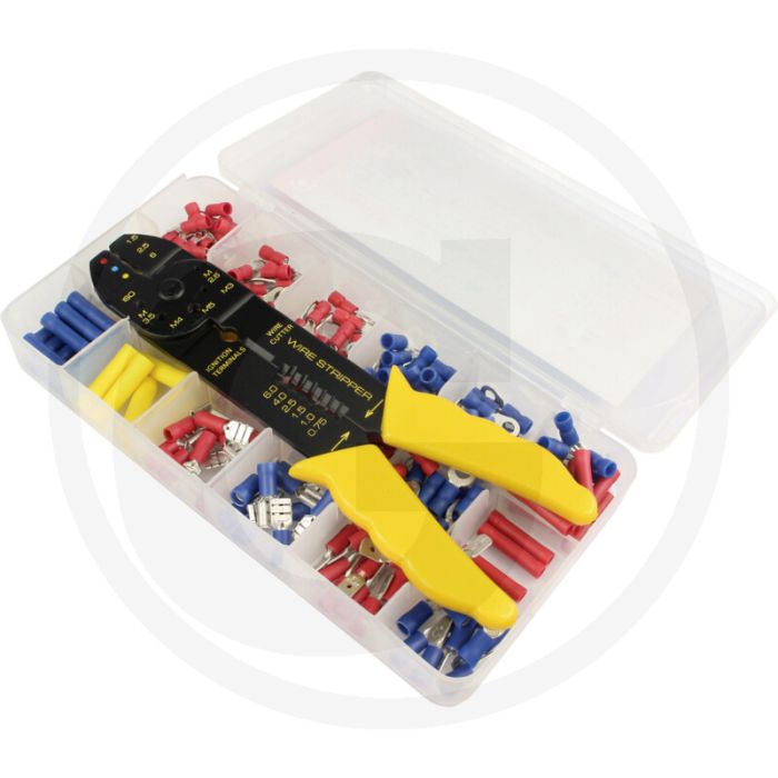 Krimpset (175-delige set + krimptang) Krimpset (175-delige set + krimptang)
