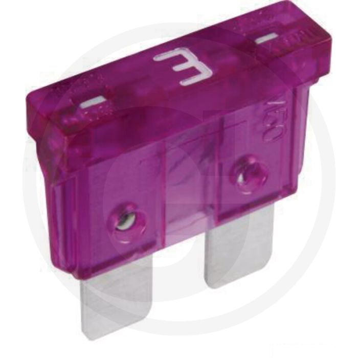 Steekzekeringen, standaard (32 volt maximaal / 3 A | paars | VPE 1)