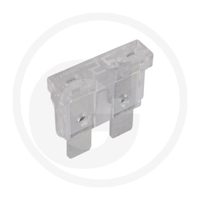 Steekzekeringen, standaard (32 volt maximaal / 25 A | wit | VPE 50)