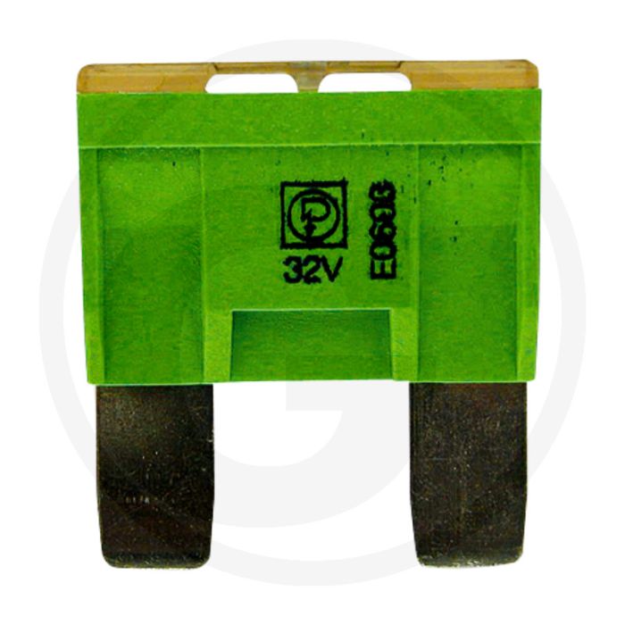 Steekzekeringen, Maxi (32 volt maximaal / 30 A | groen | VPE 10)